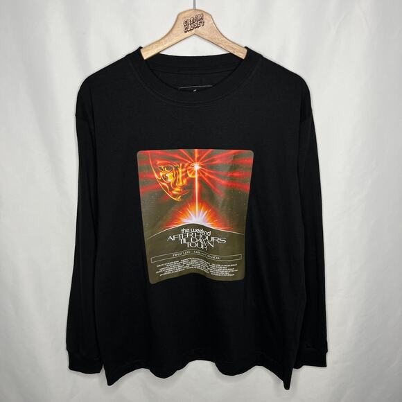 The Weeknd XO Hurry Up Tomorrow After Hours til Dawn FM World Tour Merch Tee M - Picture 1 of 3